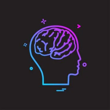 Artificial  brain  intelligence Stock Illustration