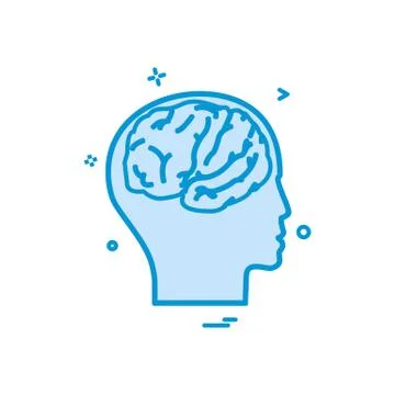 Artificial  brain  intelligence Stock Illustration