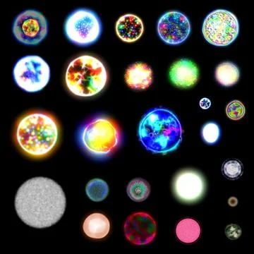 Artificial cells Stock Illustration