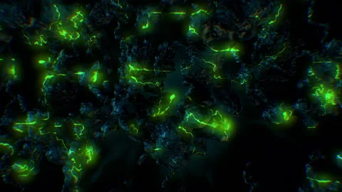Artificial Cellular Structures Stock Footage 294048480