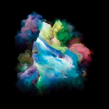 Artificial Color Stock Illustration