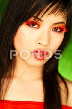 Artificial eyelashes 2 Stock Photos