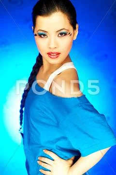 Artificial eyelashes 2 Stock Photos