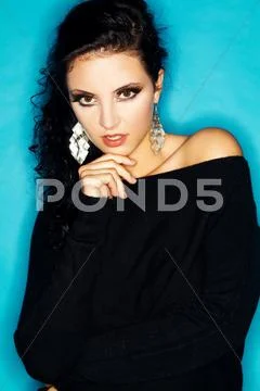 Artificial eyelashes 3 Stock Photos