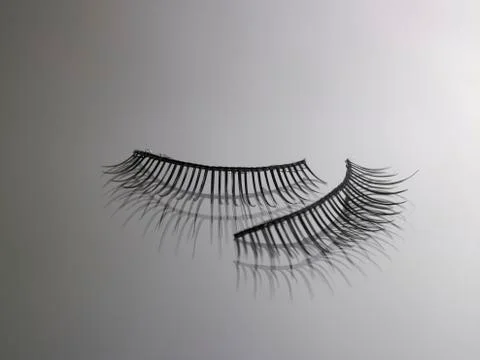 Artificial eyelashes Foto stock