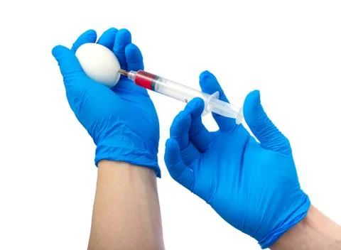 Artificial fertilization abstract. Stock Photos