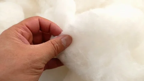 Artificial fiber wool Stock Footage 101352766