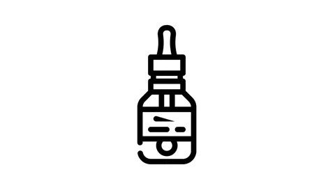 Artificial flavoring line icon animation Vidéo 166878048