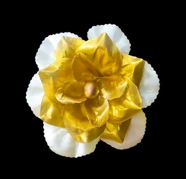 Artificial flower isolated Stock Photos