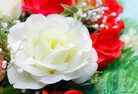 Artificial flower Stock Photos