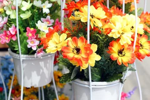 Artificial flower Stock Photos