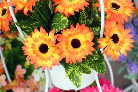 Artificial flower Stock Photos