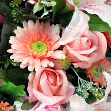 Artificial flower Stock Photos