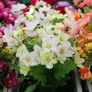 Artificial flower Stock Photos