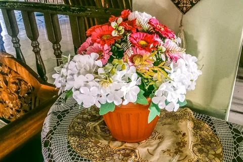 Artificial flower Stock Photos