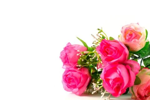 Artificial flowers Fotos Stock