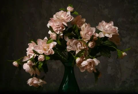 Artificial flowers Stock Photos