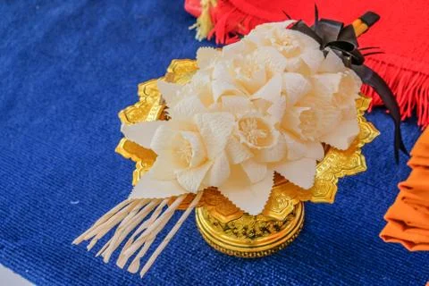 Artificial flowers Stock Photos