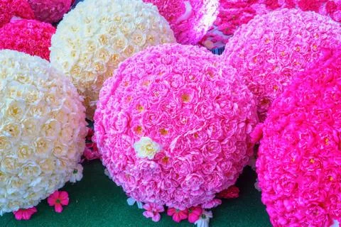 Artificial flowers Foto stock
