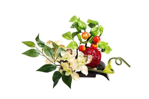 Artificial flowers Fotos Stock
