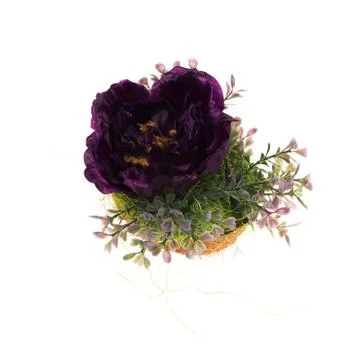 Artificial flowers Stock Photos