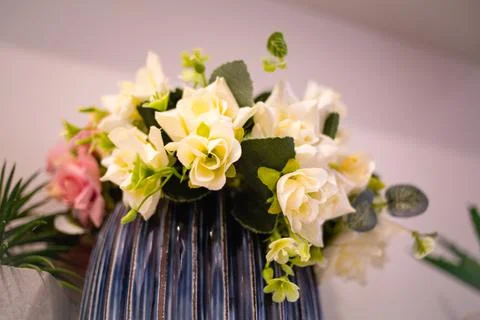 Artificial flowers Foto stock