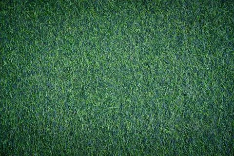 Artificial grass turf background, Long grass Stock Photos