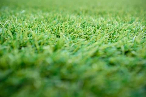 Artificial green grass for background Stock Photos