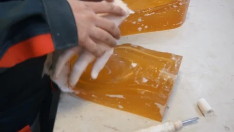 Artificial hands of a human dummy Stock Footage 119532161