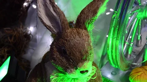 Artificial hare Stock Footage 59099367