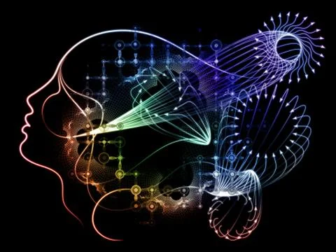 Artificial Inner Logic Stockillustratie