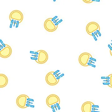 Artificial insemination color icon vector isolated illustration Stock Illustration