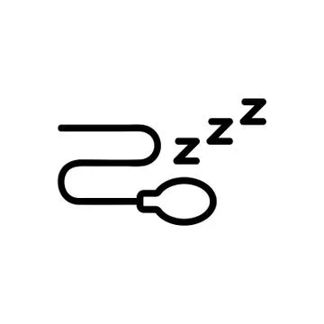 Artificial insemination icon vector. Isolated contour symbol illustration Stockillustratie