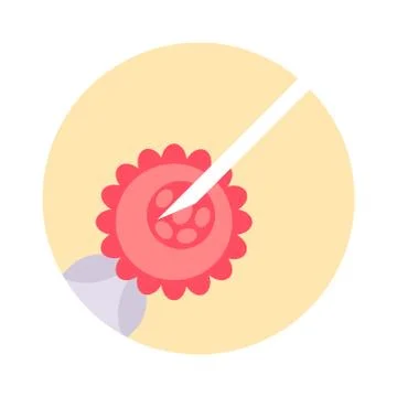 Artificial insemination vector illustration Illustrazione stock