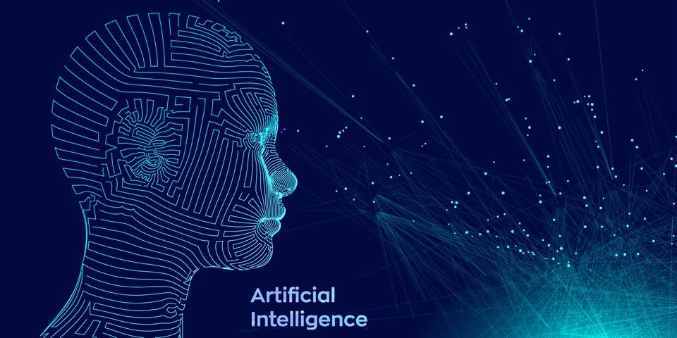 Artificial intelligence 2 Stock Illustration