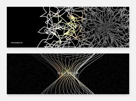 Artificial intelligence. Abstract background. 스톡 일러스트