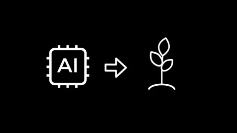Artificial Intelligence Agriculture Support Stock Footage 334188956