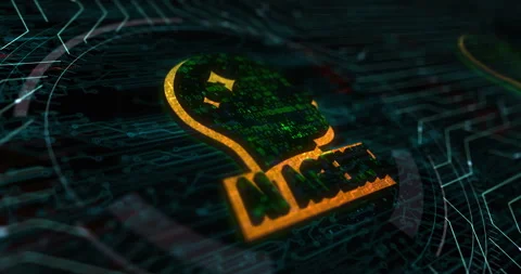 Artificial intelligence AI agent symbol digital concept Stock Footage 331892855