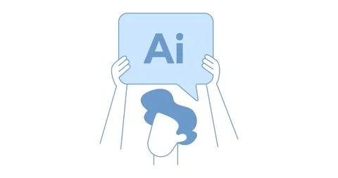 Artificial intelligence, AI chatbot concept Stock Footage 337895913