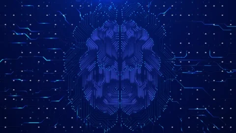 Artificial intelligence AI data mining, deep learning computer technology Stock Footage 277125693