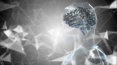 Artificial intelligence AI deep learning computer program technology Stock Footage 85333080