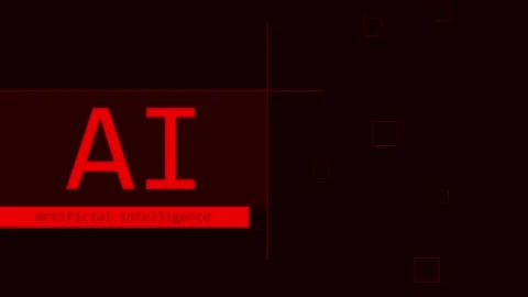 Artificial intelligence AI high technology learning advance processing Stock Footage 302586064