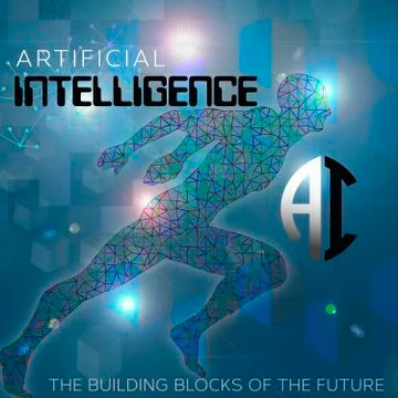 ARTIFICIAL INTELLIGENCE AI Ilustración de archivo