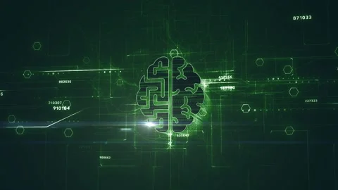 Artificial intelligence (AI), machine learning and modern computer technologi Vidéo 144855568