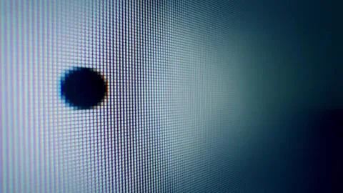 Artificial intelligence AI pulsating cursor on digital screen Stock Footage 315966561