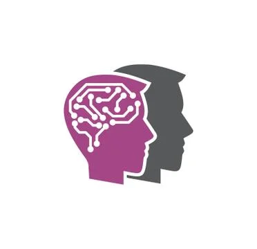 Artificial Intelligence Ai related icon on background for graphic and web design Illustrazione stock
