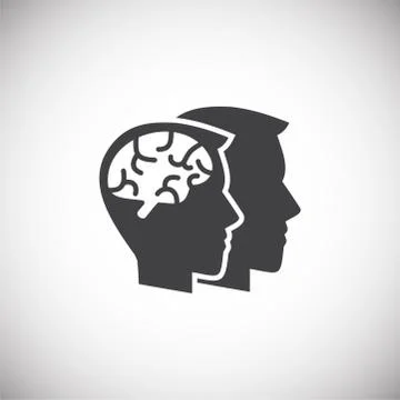 Artificial Intelligence Ai related icon on background for graphic and web design イラスト素材
