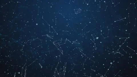 Artificial intelligence ( AI), Rotating human brain animation, modern computer Stock Illustration