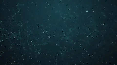 Artificial intelligence ( AI), Rotating human brain animation, modern computer Stock Illustration