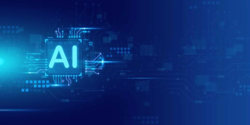 Artificial intelligence Ai self learning improving development problem solv.. Stock Illustration